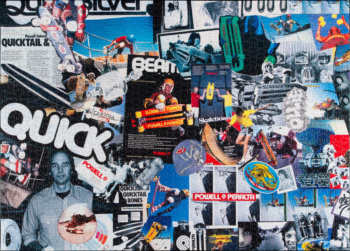 Powell Peralta Puzzle OG Collage 1976-1980