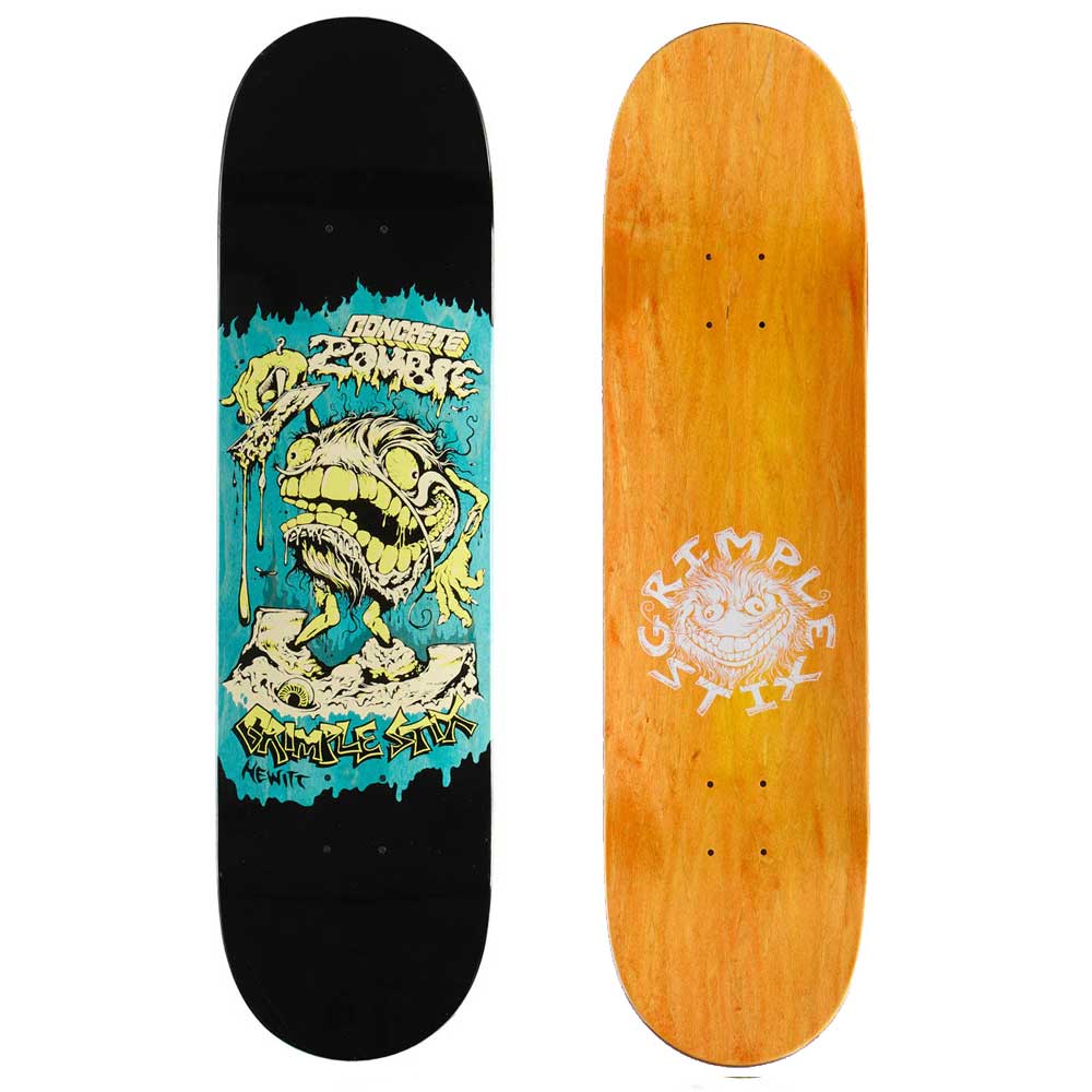 Anti Hero Grimple Stix Hewitt Spaced Out Skateboard Deck 8.28"