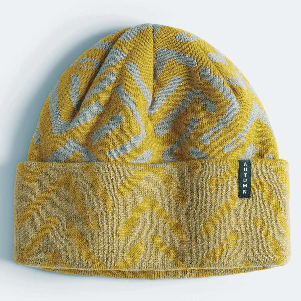 Autumn Geo Beanie