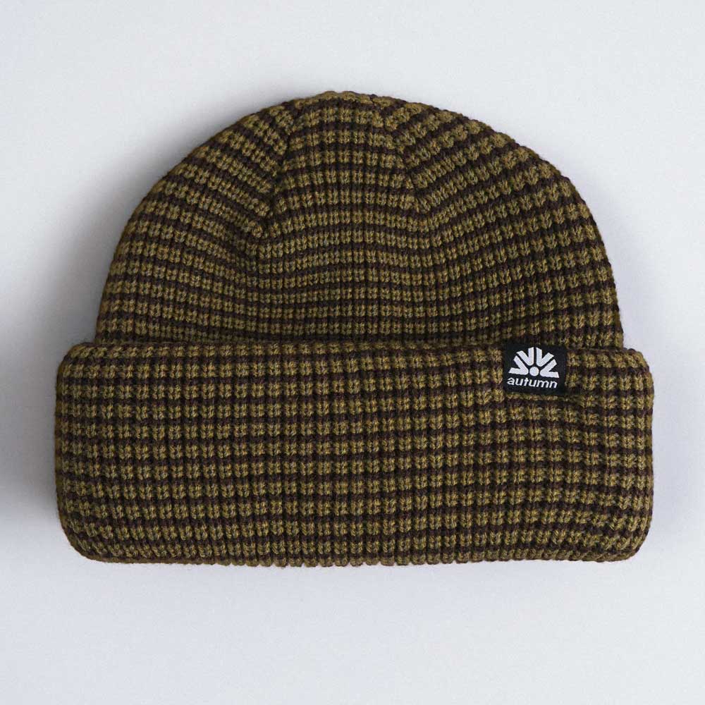 Autumn Stripe Double Roll Beanie 2027