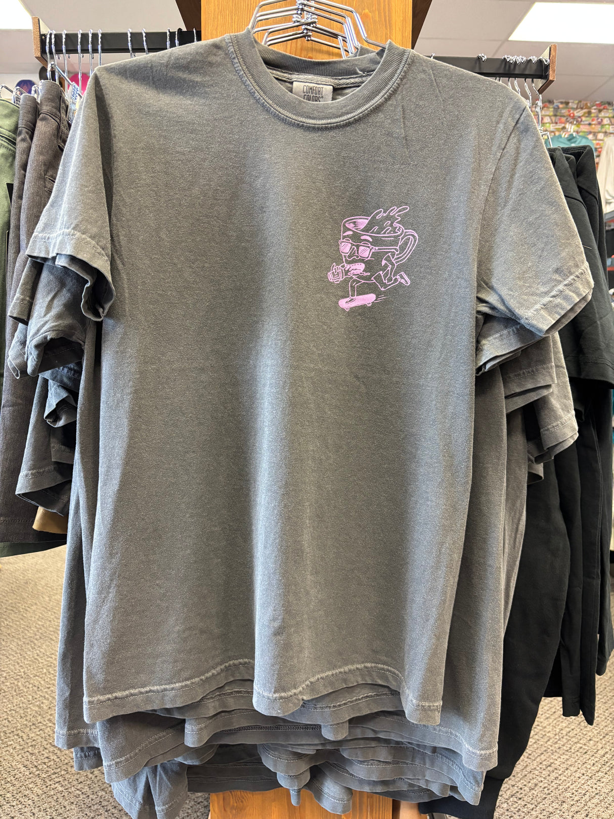 Focus & Broken Collaboration Comfort Color Short Sleeve T-Shirt