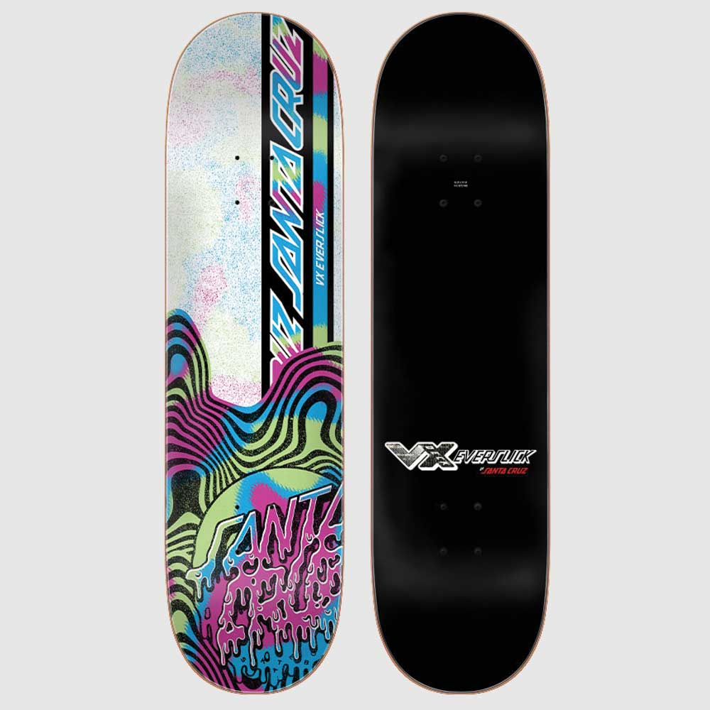 Santa Cruz Bad Trip Dot VX Everslick Skateboard Deck 8.25"