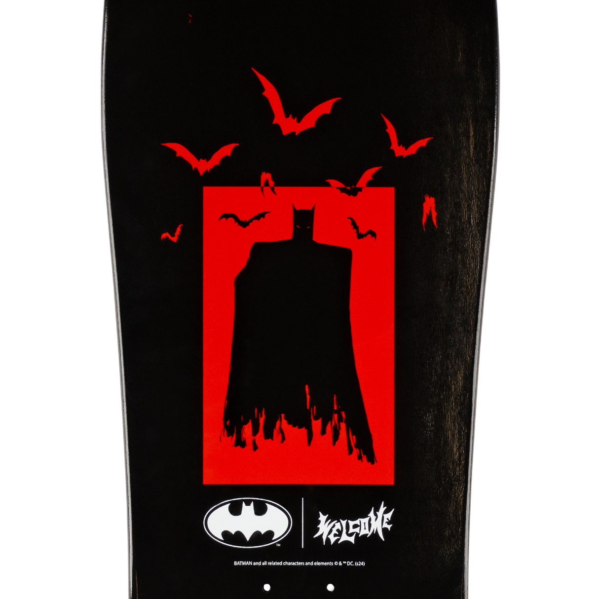 Sale Welcome x Batman Knockout on Early Grab Skateboard Complete - 10.0"