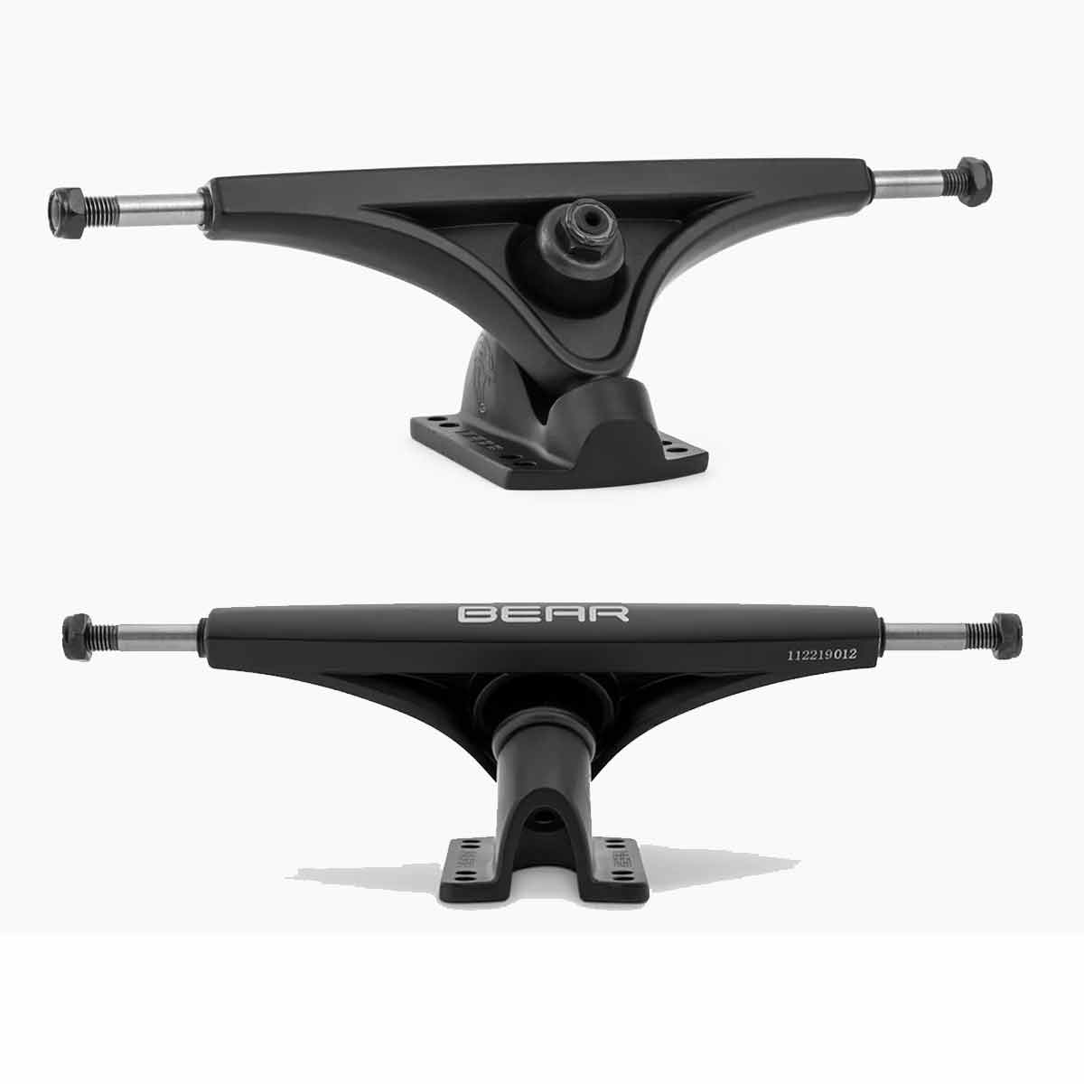 Bear Gen 6 180mm 50 degree Trucks - Black/Black