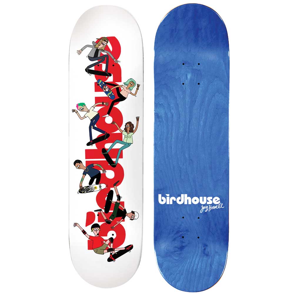 Birdhouse Jay Howell Team Skateboard Deck 8.5"