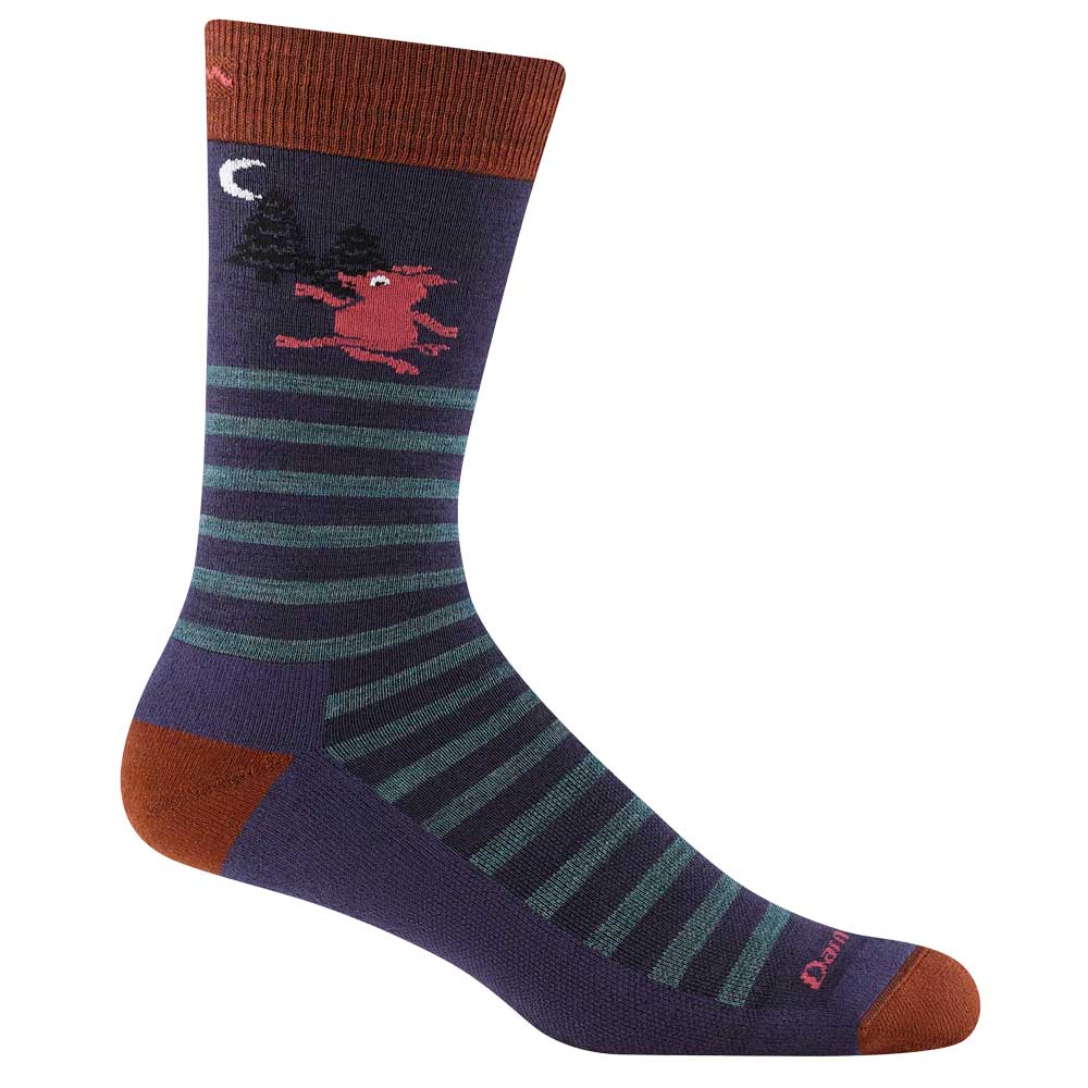 Darn Tough Men's Wild Life Crew Lightweight Lifestyle Socks