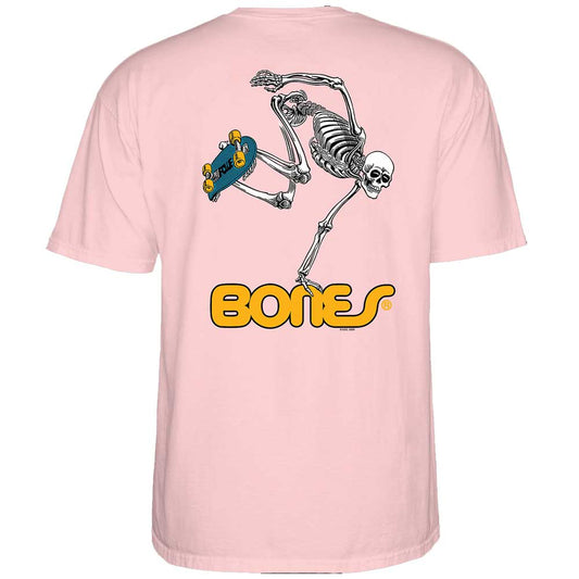 Powell Peralta Skeleton Short Sleeve T-Shirt - Light Pink