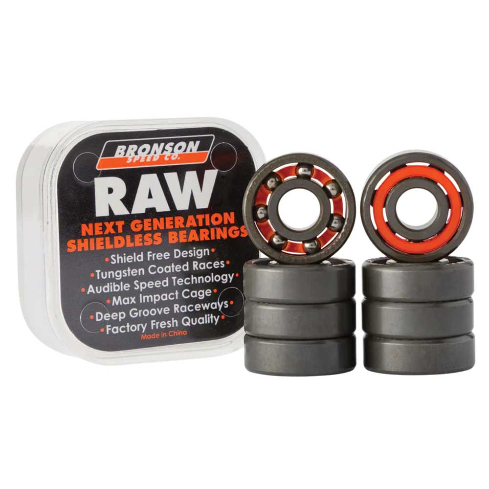 Bronson Raw Skateboard Bearings