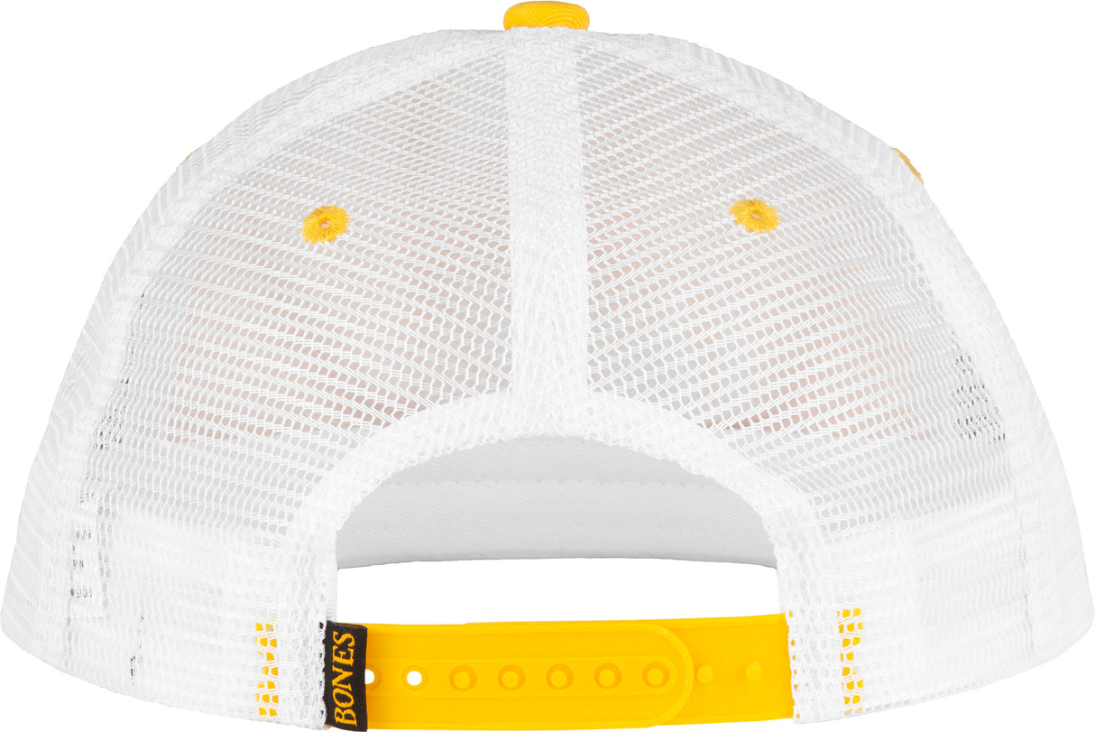 Bones Pushing Up Daisies Trucker Cap - Gold