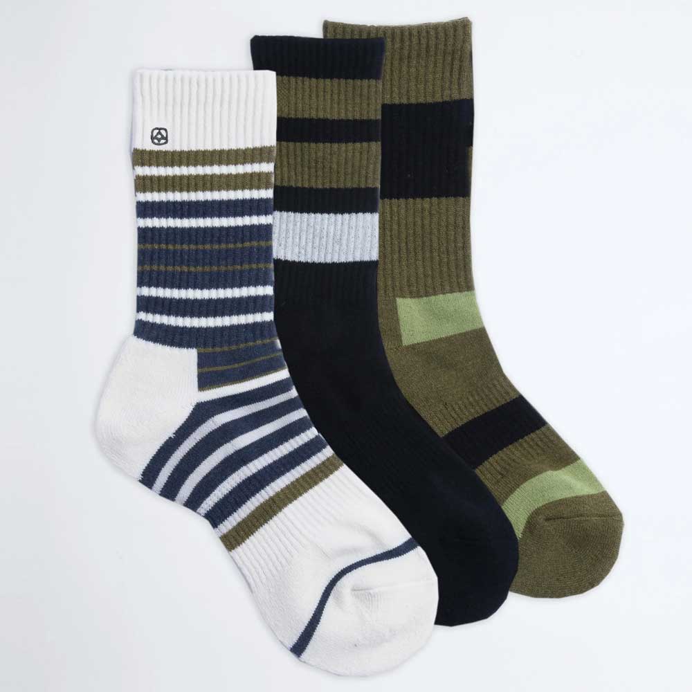 Coal Everyday Crew Socks 3 Pack