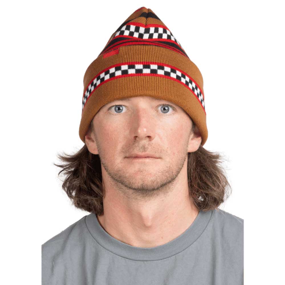 Corduroy Checkstripe Beanie 2025