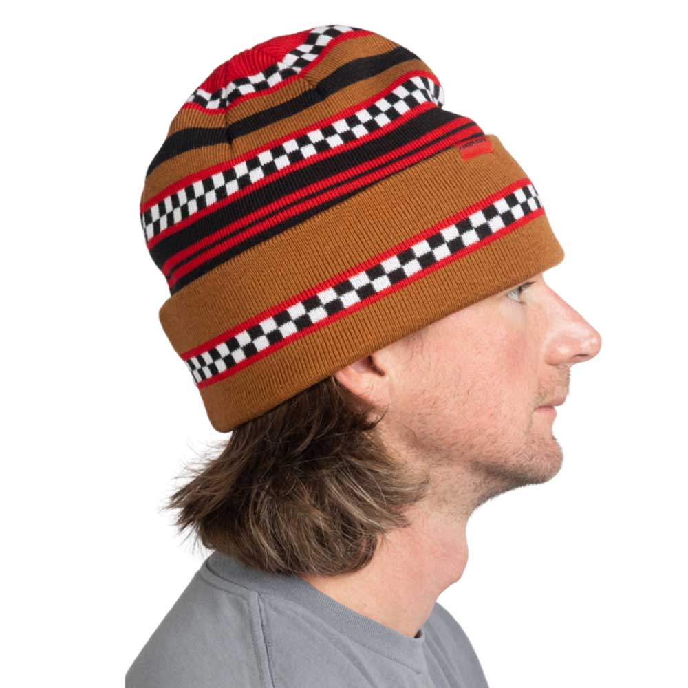 Corduroy Checkstripe Beanie 2025