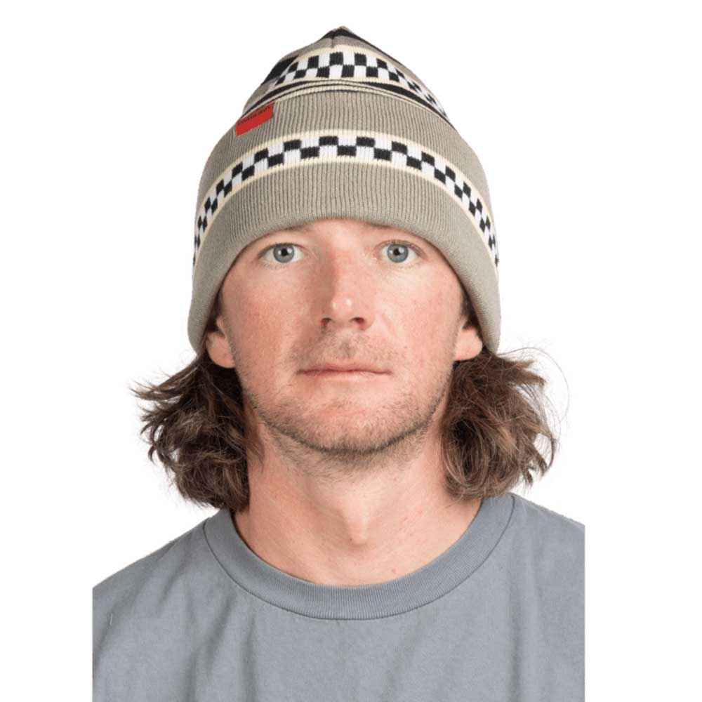 Corduroy Checkstripe Beanie 2025