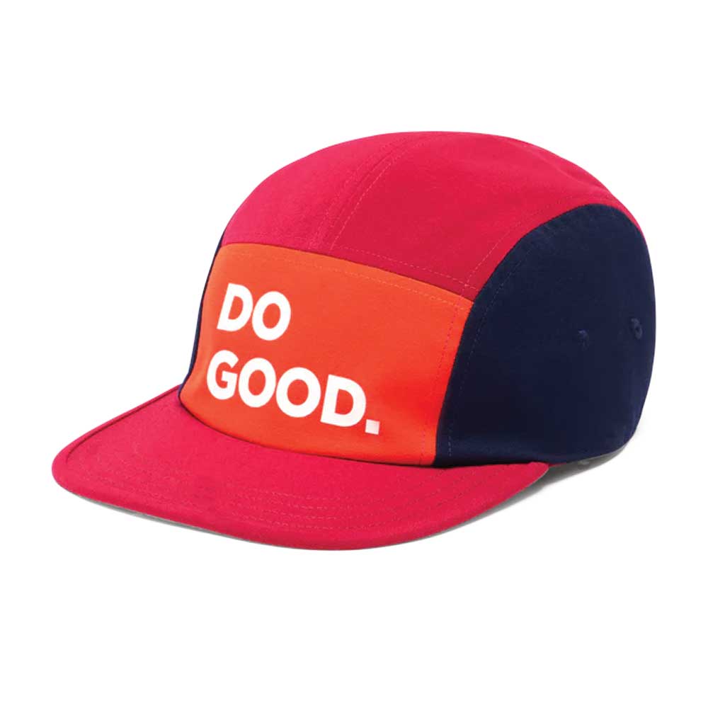 Cotopaxi Do Good 5-Panel Hat - Canyon/Raspberry