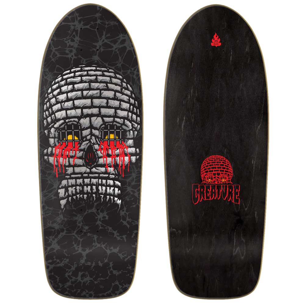 Creature Doom Skull Skateboard Deck 10.4"