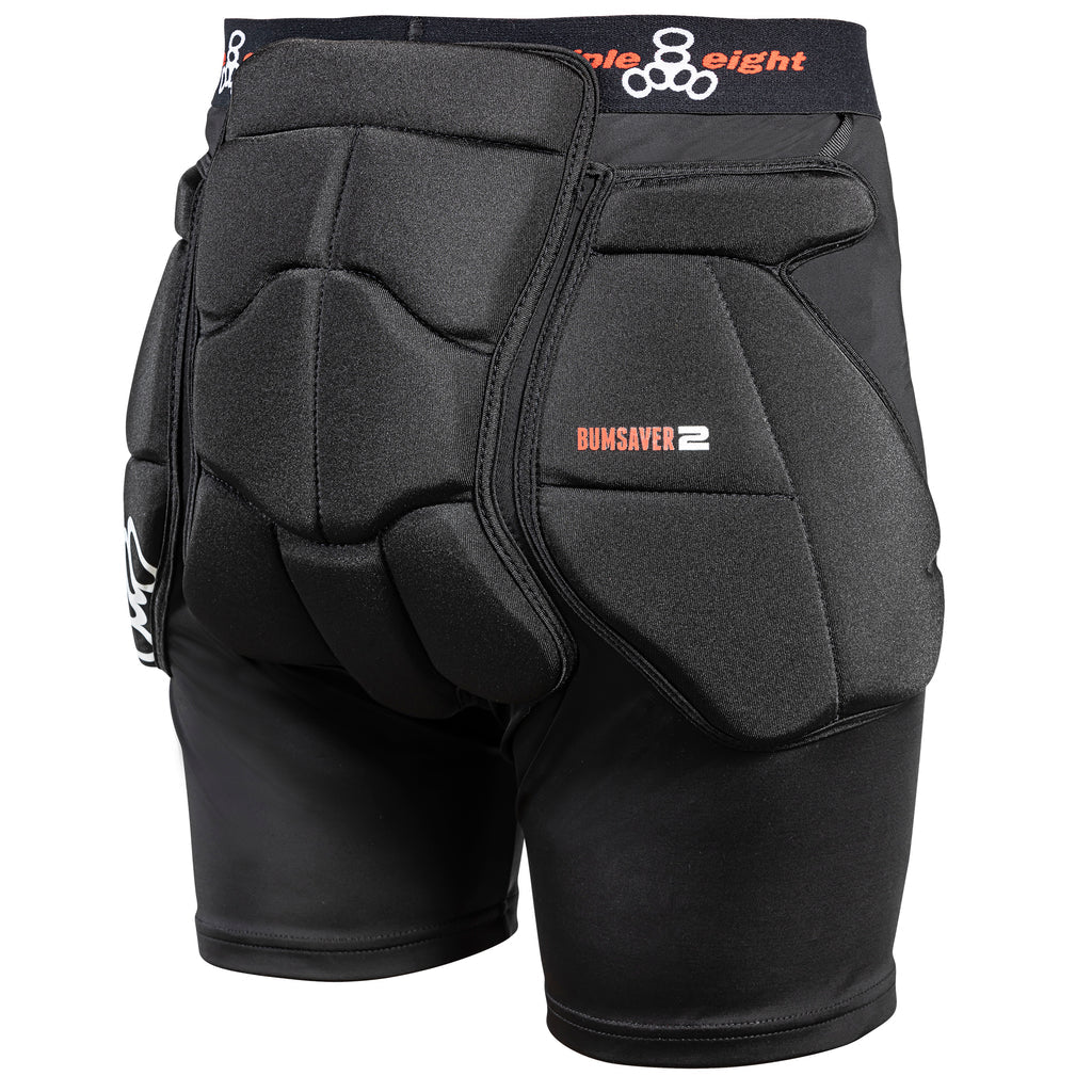 Triple 8 Bumsaver 2 Padded Shorts - Black