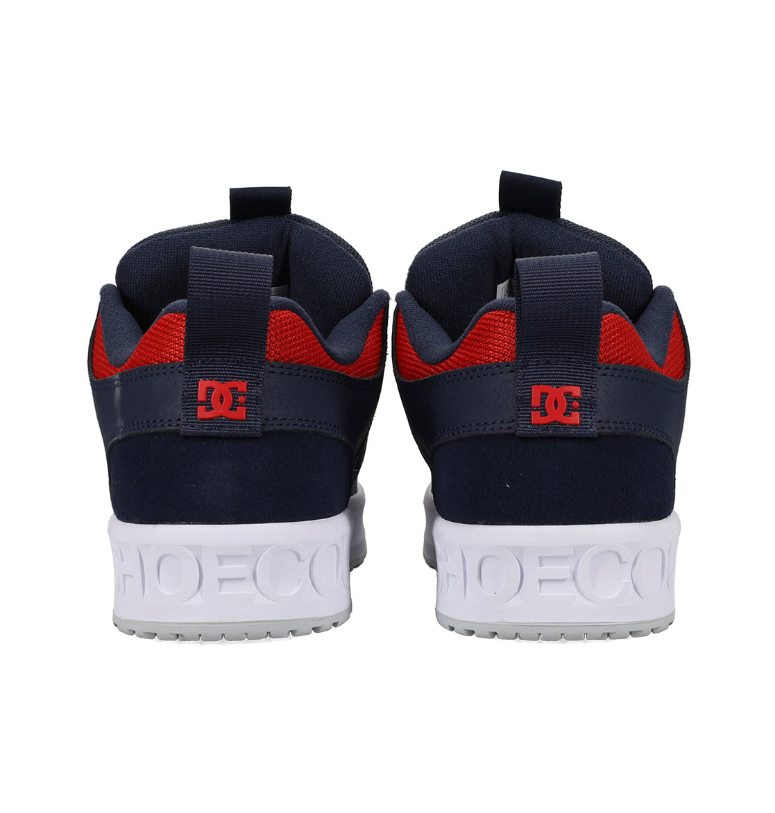 DC Lynx OG Skate Shoes Navy/Red