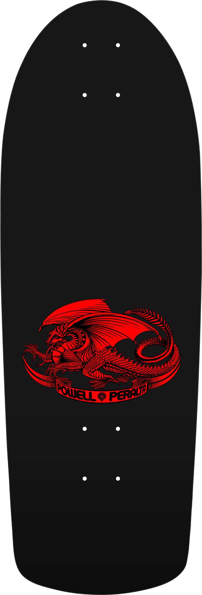 Powell Peralta OG Ripper Reissue Red Foil Shaped Skateboard Deck - 10.0"