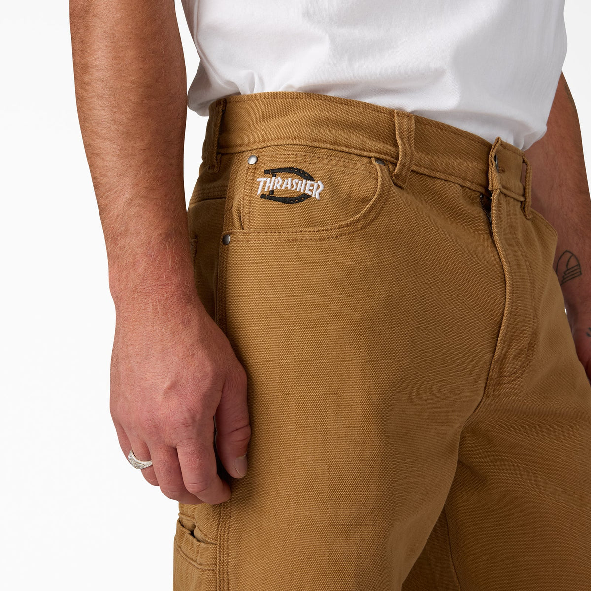 Dickies x Thrasher Skateboarding Double Knee Woven Duck Pants
