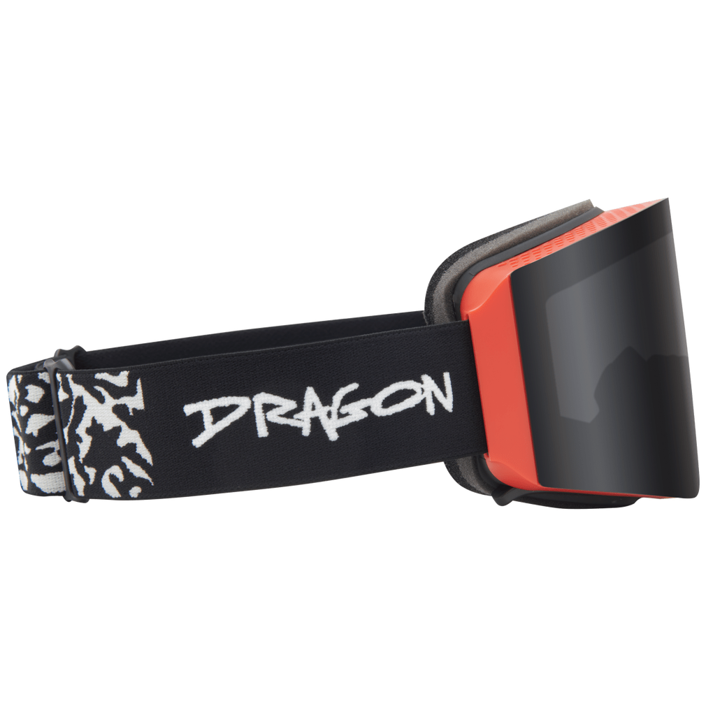 Dragon RVX Mag OTG Snowboard Goggles - Ripper/Lumalens Dark Smoke + Bonus Lumalens Violet Lens