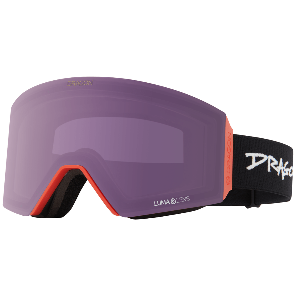 Dragon RVX Mag OTG Snowboard Goggles - Ripper/Lumalens Dark Smoke + Bonus Lumalens Violet Lens