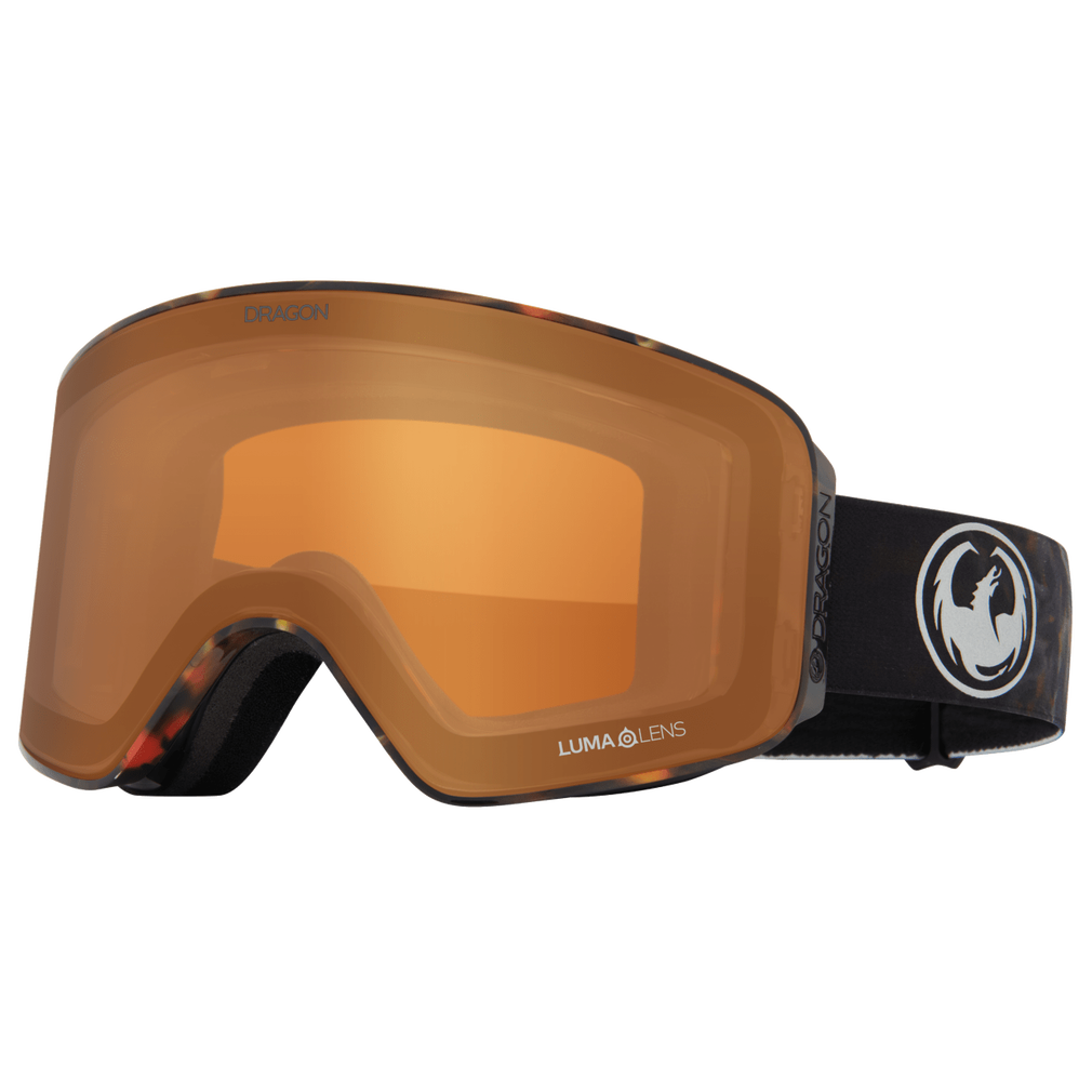 Dragon NFX Mag OTG Snowboard Goggles - Fireleaf/Lumalens Dark Smoke + Bonus Lumalens Amber Lens