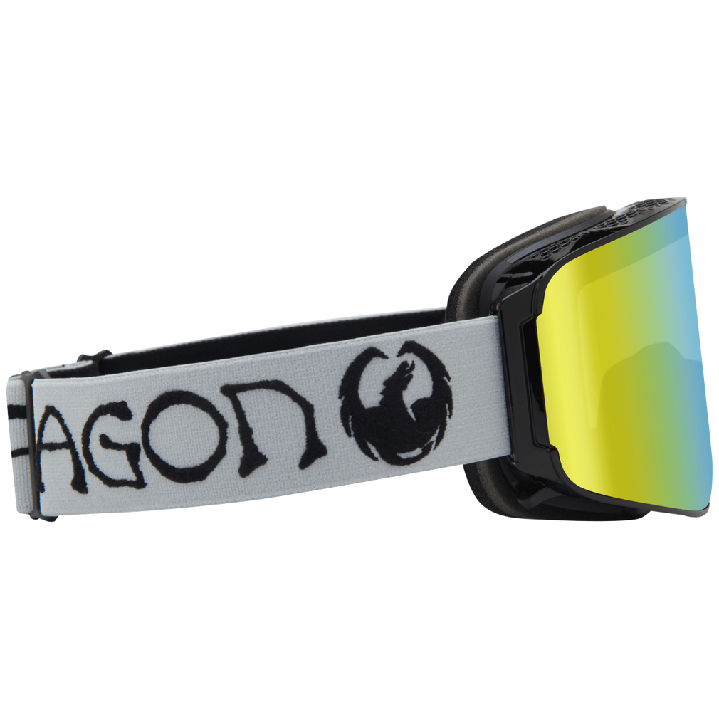 Dragon NFX Mag OTG Snowboard Goggles 2025 - Classic Grey/Lumalens Gold Ion + Bonus Lens Lumalens Amber