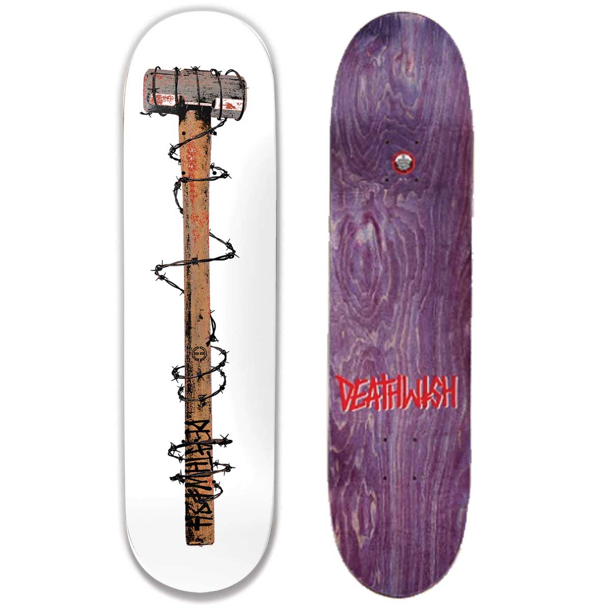Deathwish Erik Ellington Sledge Skateboard Deck 8.5"