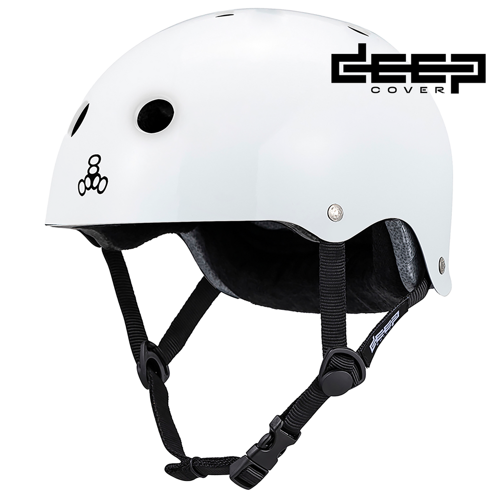 Triple 8 Deep Cover Certified Skateboard Helmet