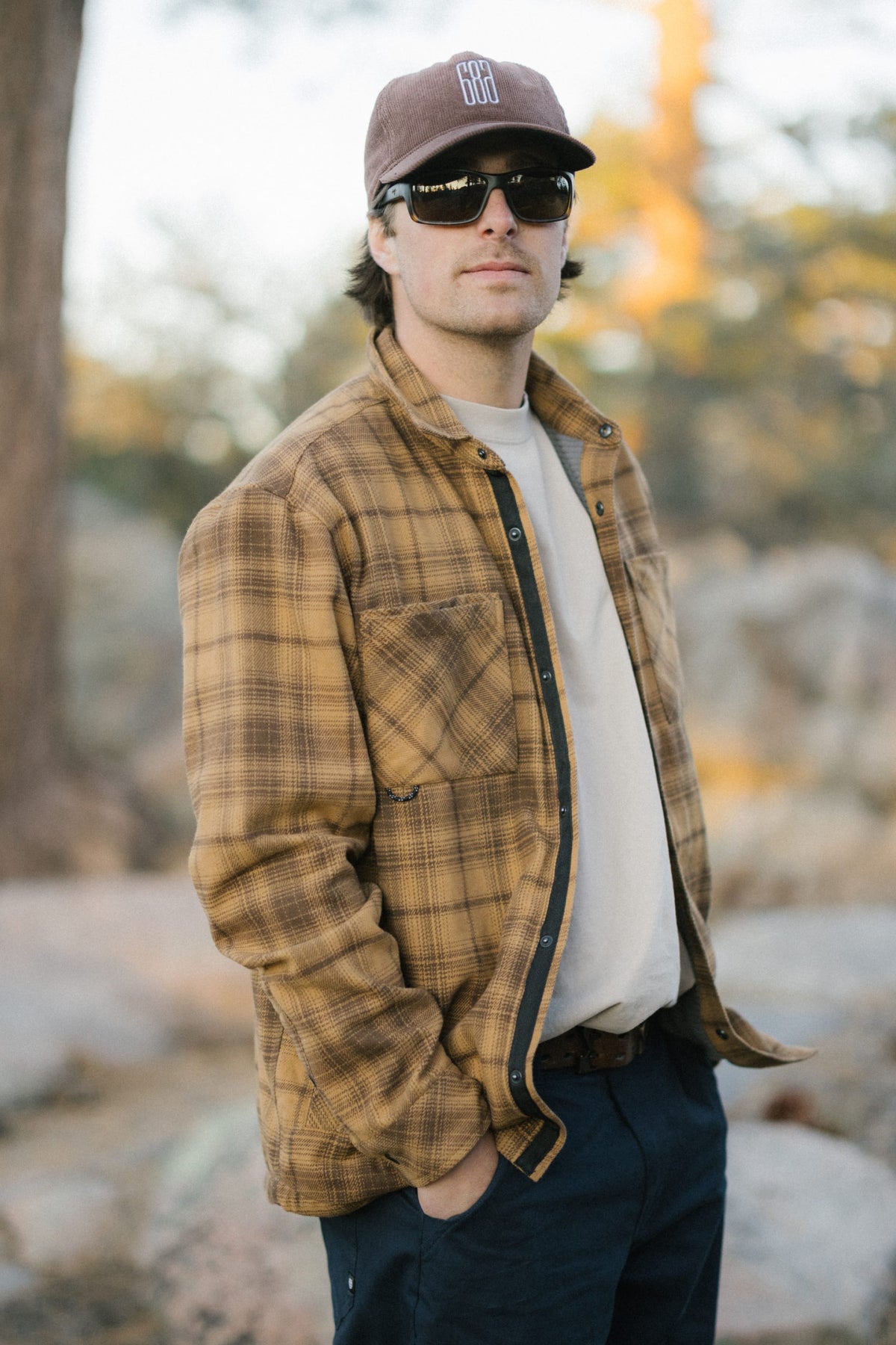 686 Heat Grid Flannel