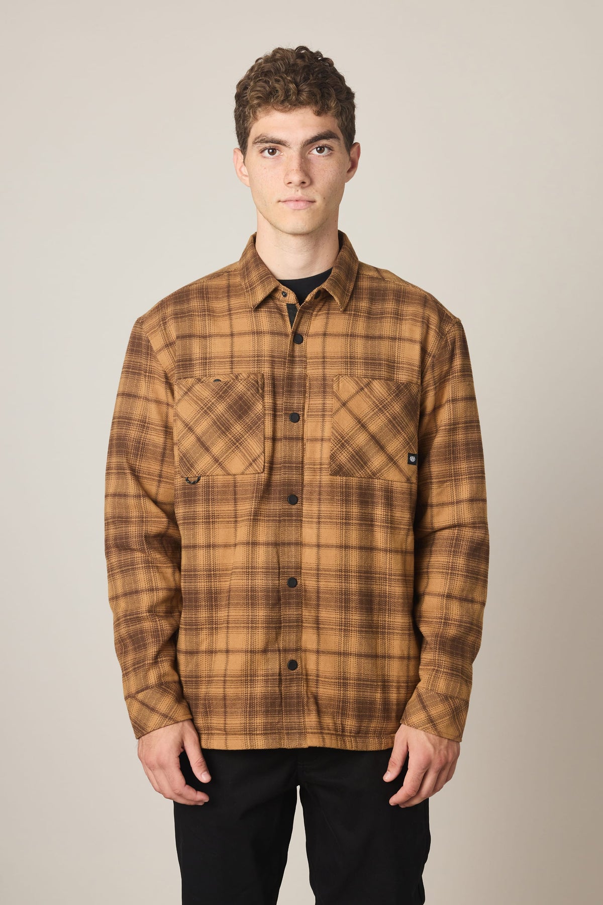 686 Heat Grid Flannel