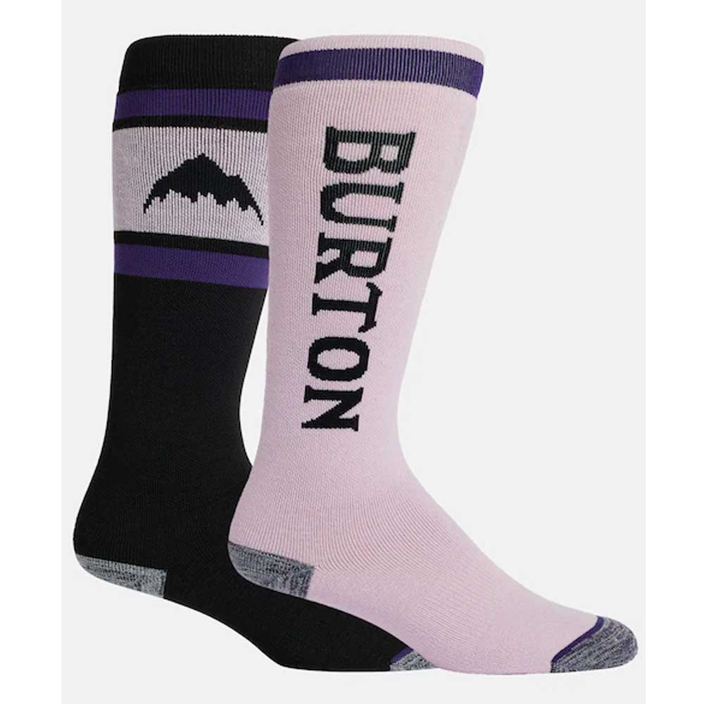 Burton Women's Weekend Midweight Socks (2 Pack) - Elderberry