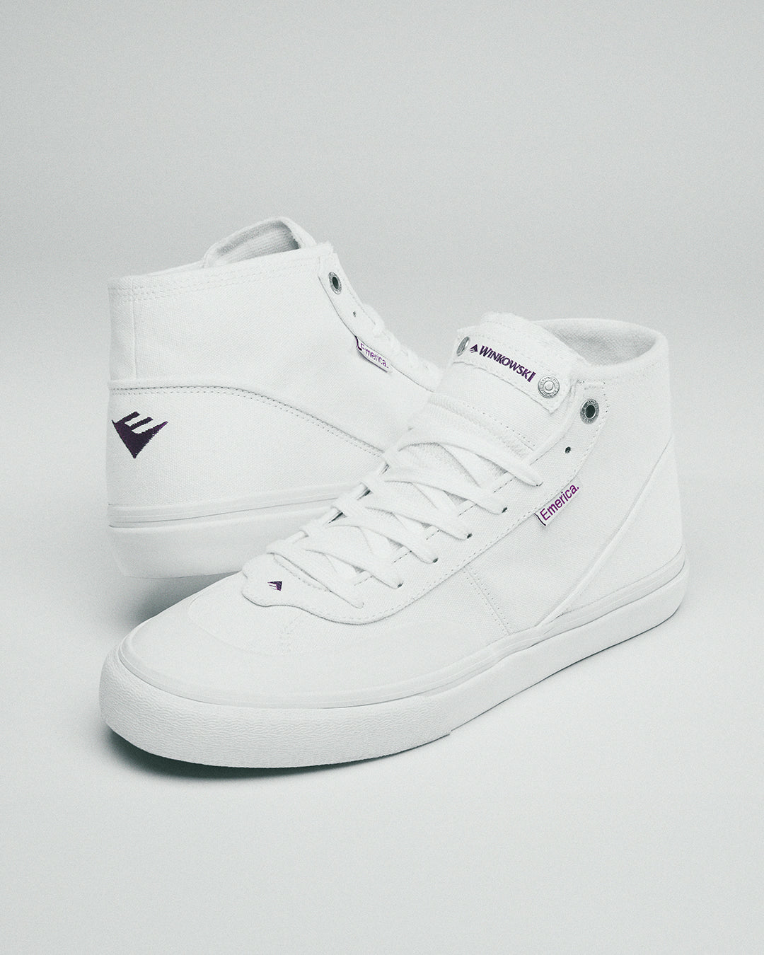 Emerica Winkowski Skate Shoes - White