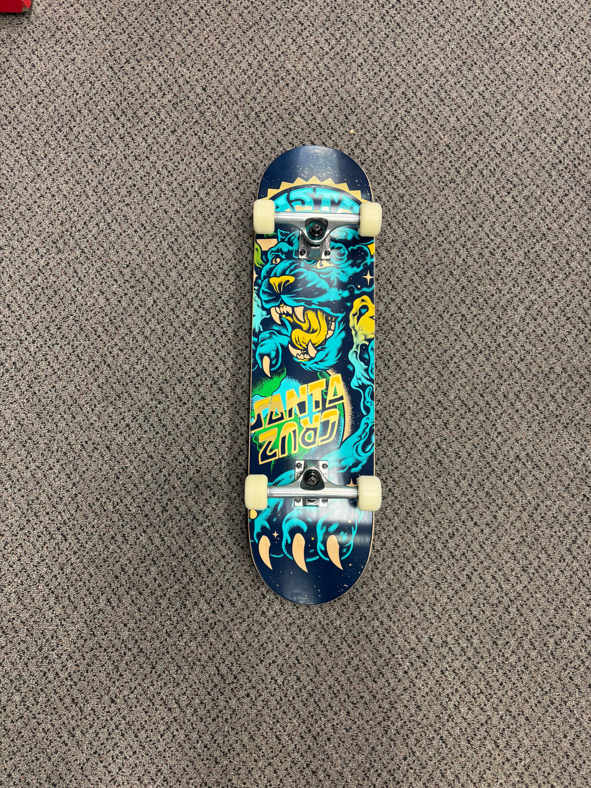 Santa Cruz Asta Space Cat Twin Skateboard Complete 8.25"