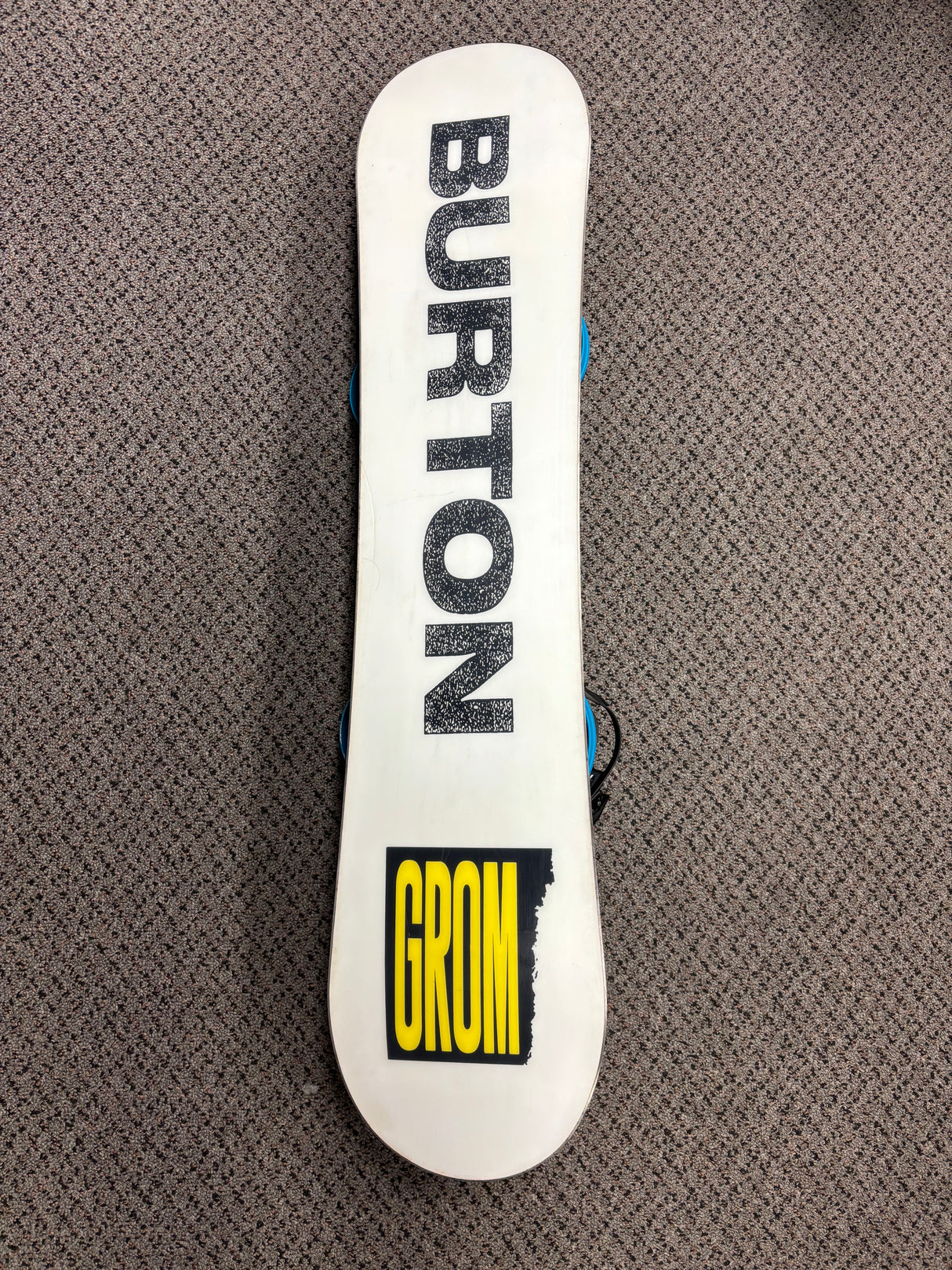 Pre owned Burton Grom 110cm & Union Cadet Bindings