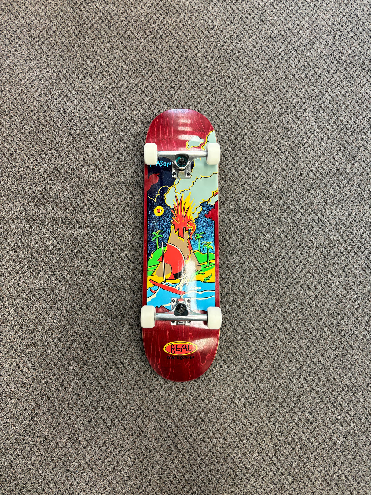 Real Skateboards Mason Volcano Skateboard Complete 8.38"