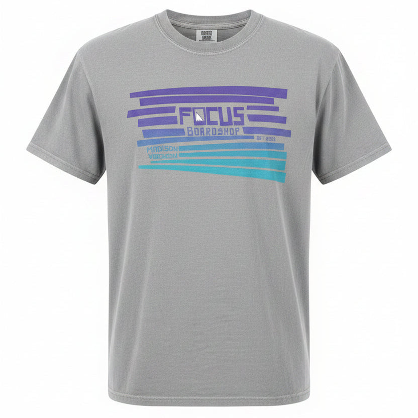 Focus Peak Logo Comfort Color Short Sleeve T-Shirt