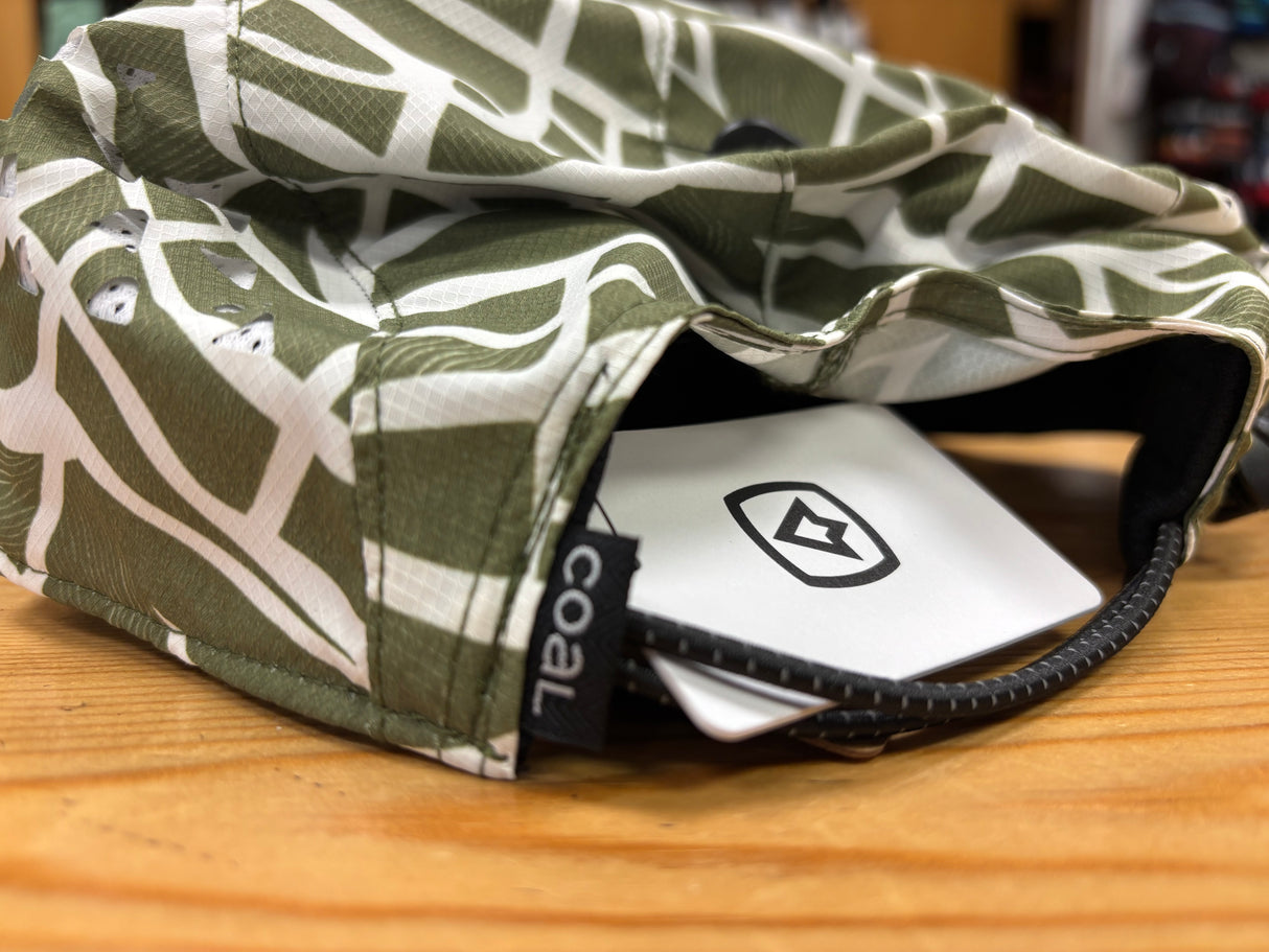 Coal X Focus X Broken Provo UPF Tech 5 Panel Cap