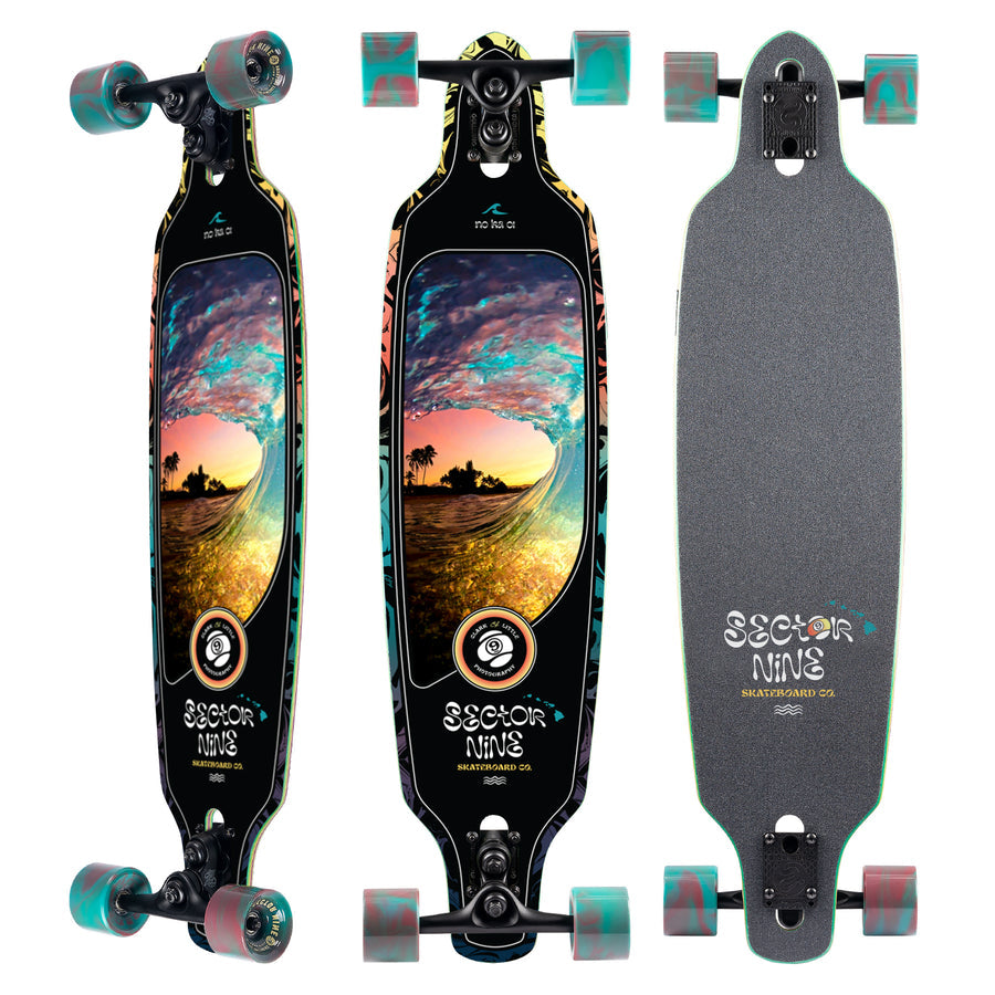 Sector Nine Fractal Shave Ice Complete Longboard