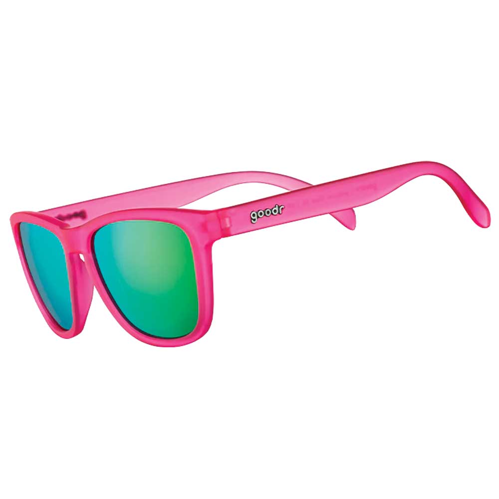 Goodr OGS Flamingos on a Booze Cruise Sunglasses