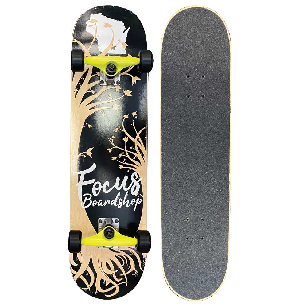 Focus Boardshop Complete Skateboard Wisconsin Roots - 8.0"