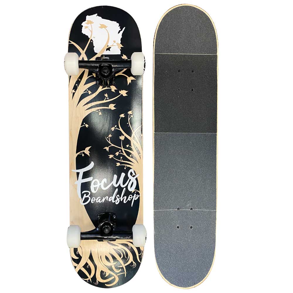 Focus Boardshop Complete Skateboard Wisconsin Roots - 8.0"