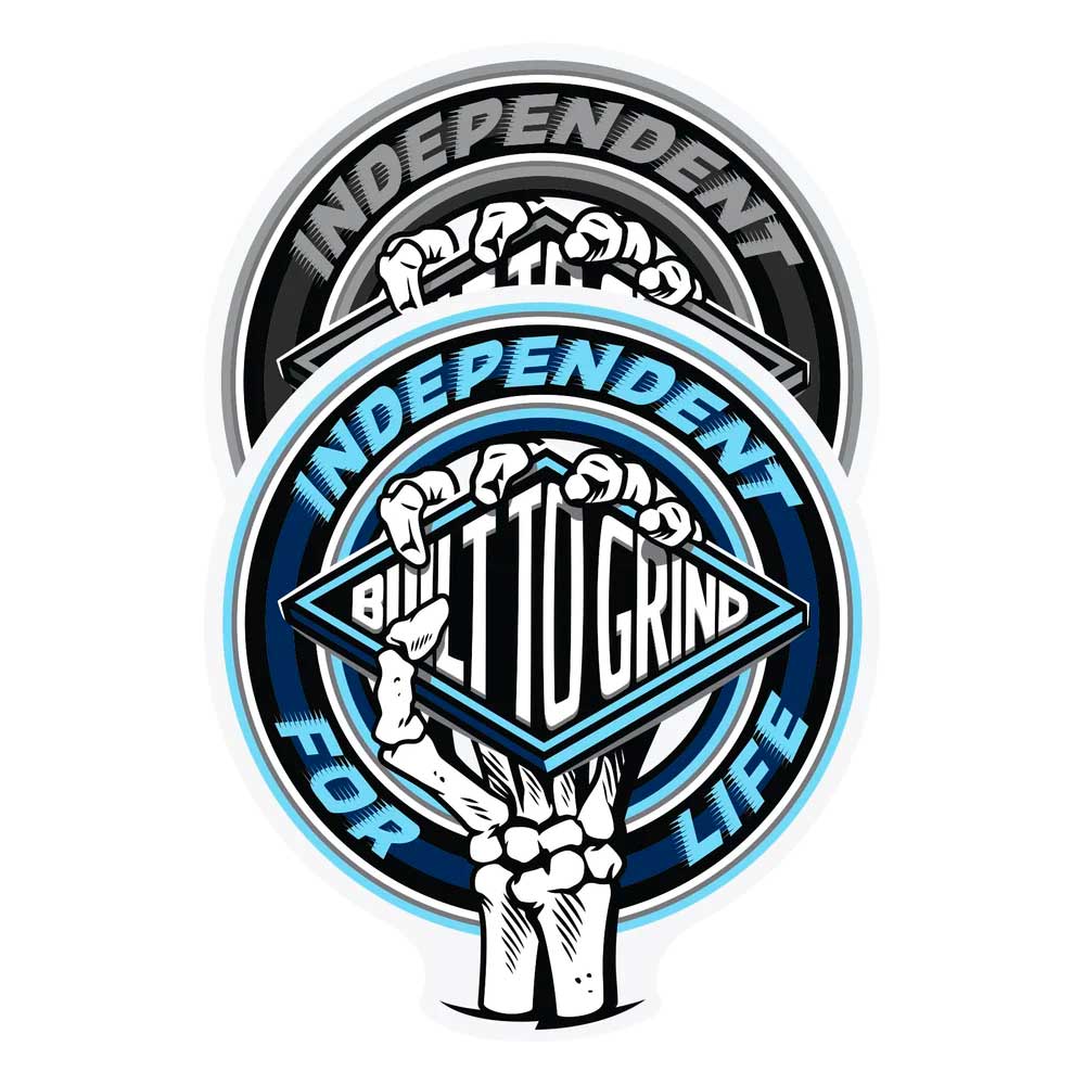 Independent For Life Clutch Sticker 3.5in