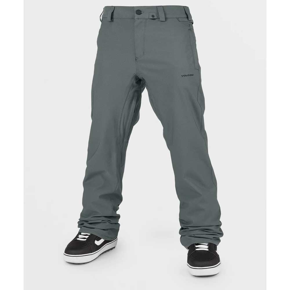 Volcom Men's Freakin Snow Chino Pants - Dark Grey