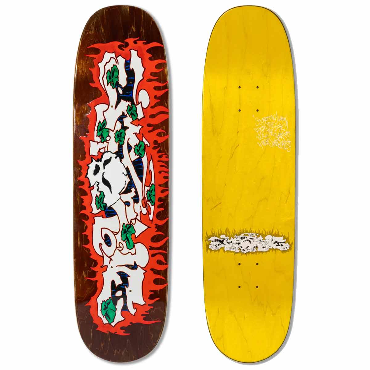 There "From the Depths" Marbie Skateboard Deck 8.5"