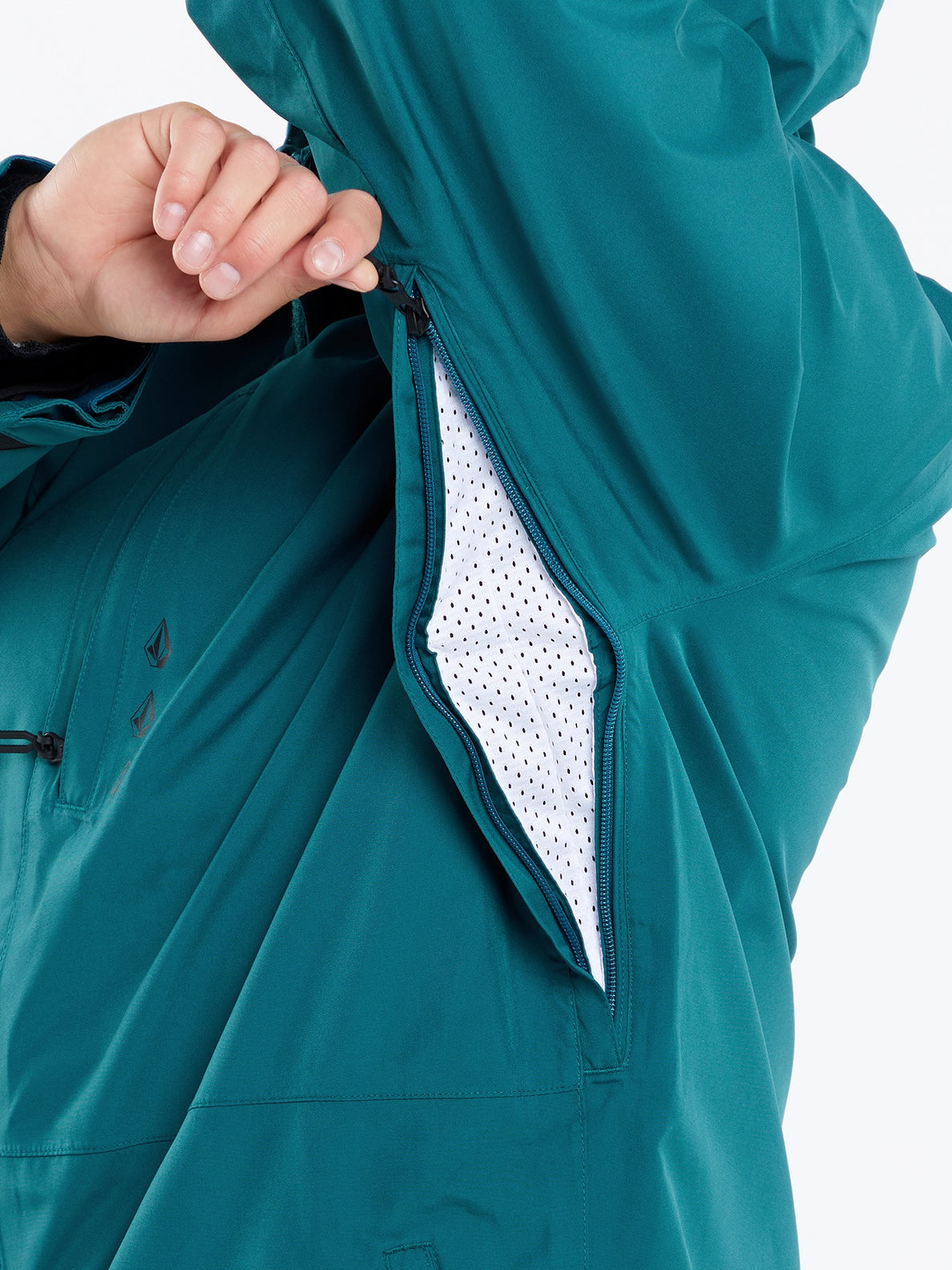 Volcom Men's Dua Insulated Gore Tex Jacket - Blue