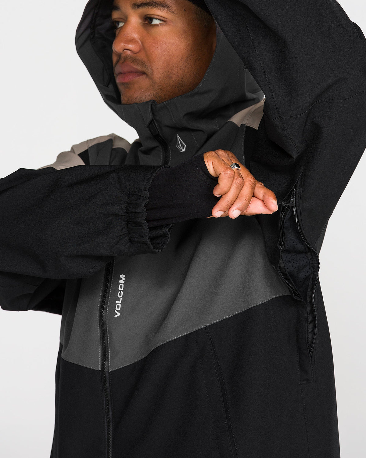 Volcom Men's Brighton Full Zip Jacket 2027