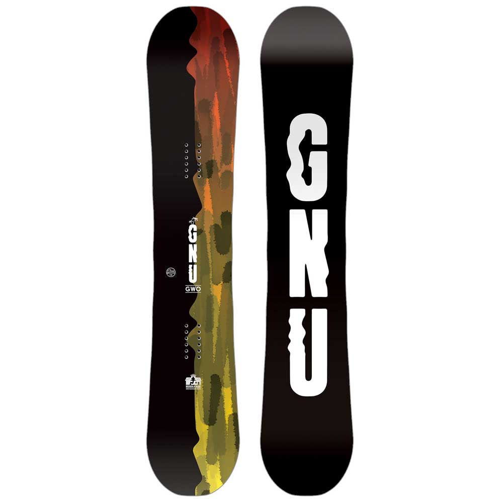 GNU GWO Men's Snowboard & Union STR Bindings Large 2025