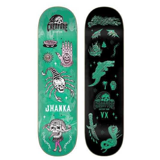 Creature Gonzalez Trippy Tanks VX Skateboard Deck 8.25"