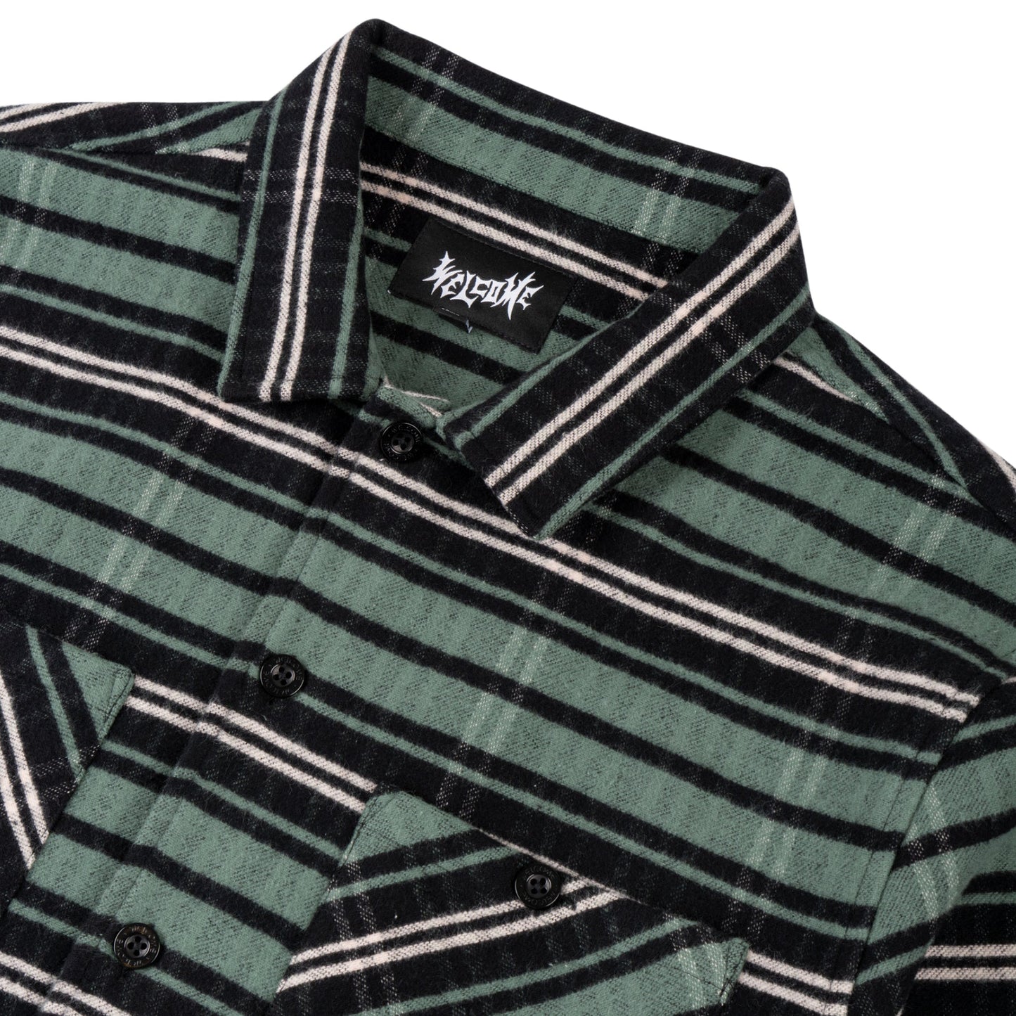 Welcome Nimbus Heavyweight Flannel Shirt - Duck